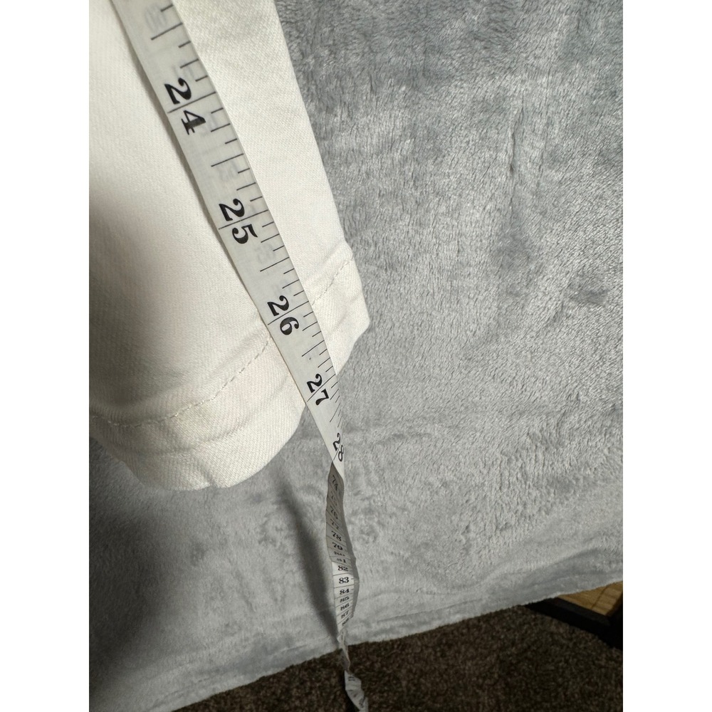Madewell Emmett Wide-Leg Pants White High Rise Denim Trousers Size 27 - Picture 12 of 12